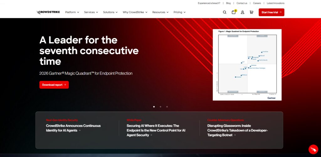 10 Best MDR Detection & Response Services for Startups 2 CrowdStrike