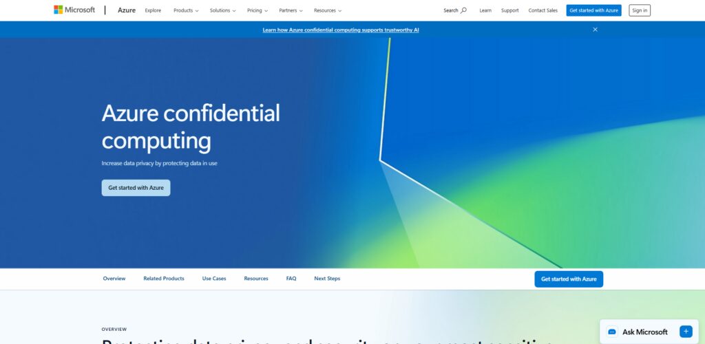 Microsoft Azure Confidential Cloud