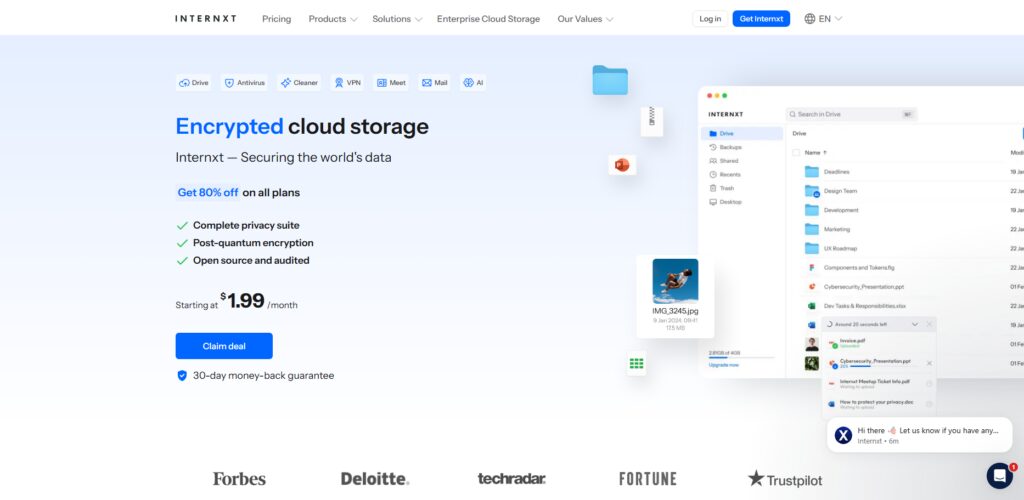 Internxt Cloud