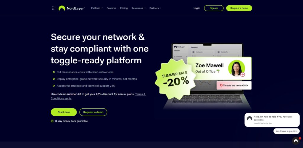 NordLayer Cloud Hosting