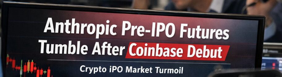 Anthropic Pre-IPO Futures Tumble After Coinbase Debut 2 What Causes the Fall of Anthropic Pre-IPO Futures?