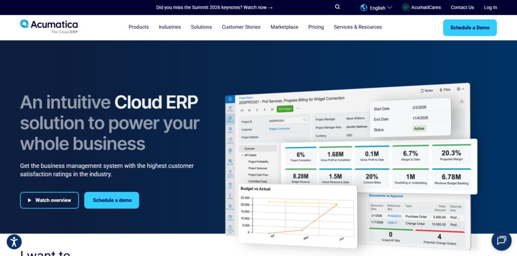 Acumatica Cloud ERP