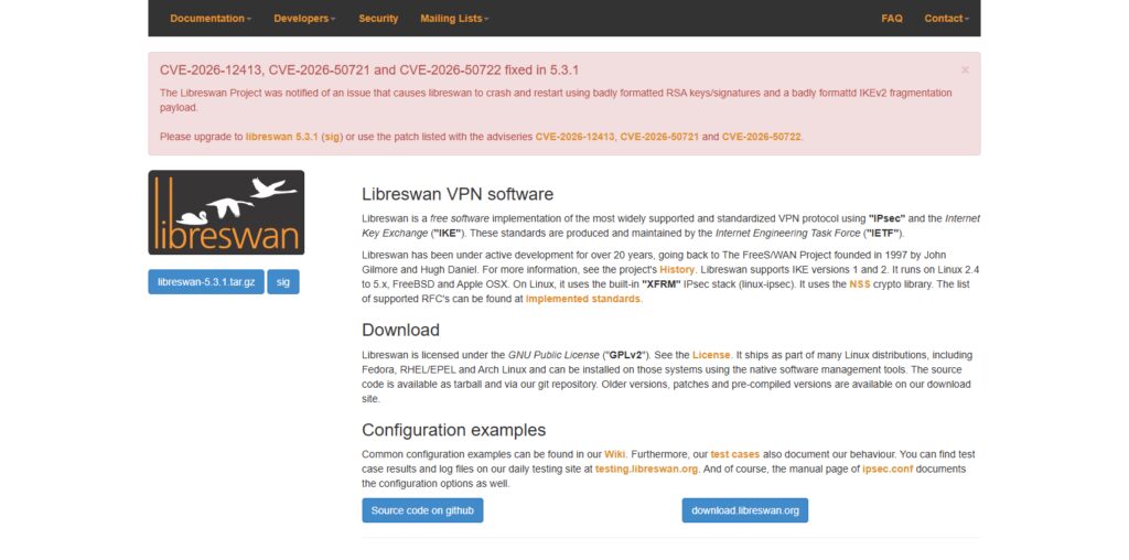 LibreSwan (IPsec)