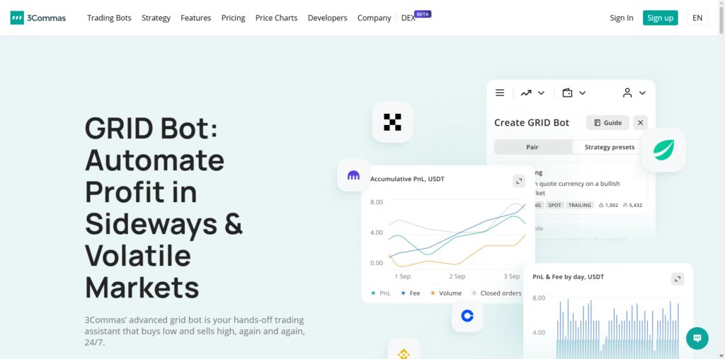 3Commas Grid Bot