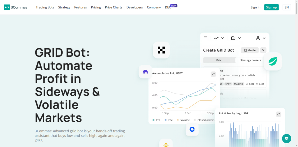 3Commas Grid Bot