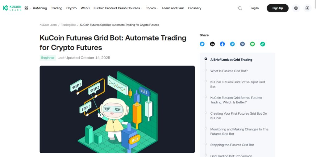 KuCoin Grid Bot