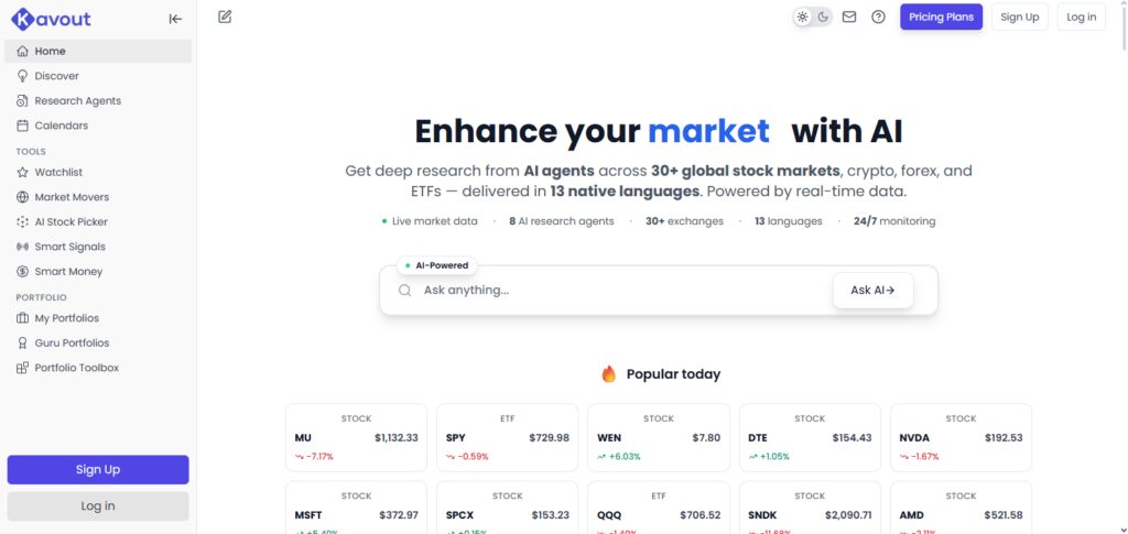 Kavout Sentiment Engine