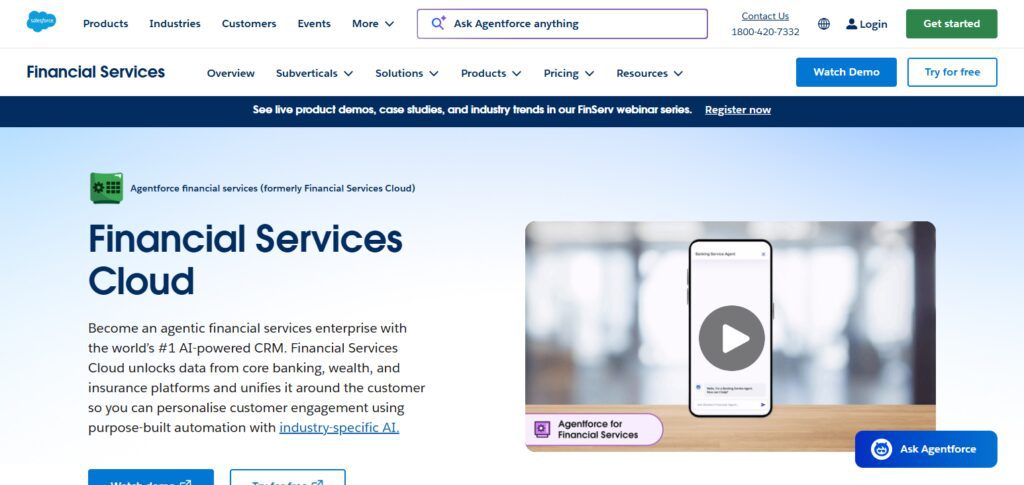 Salesforce Financial Services Cloud