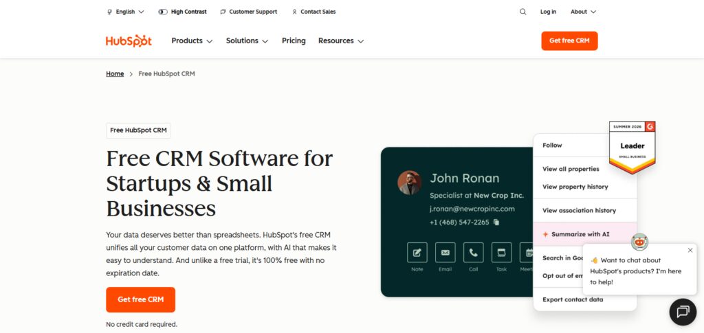 HubSpot CRM