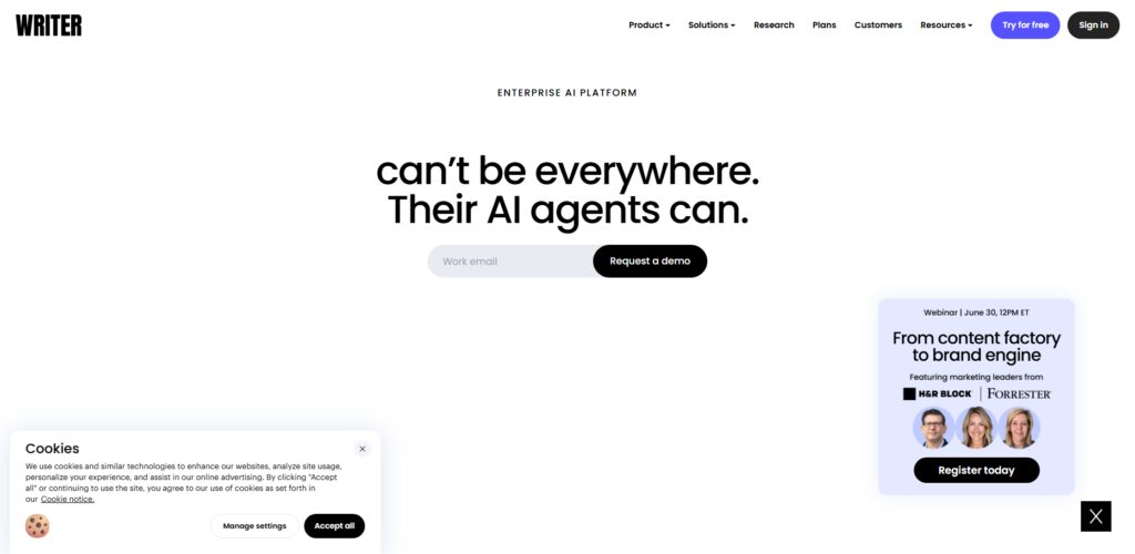 Writer Enterprise AI