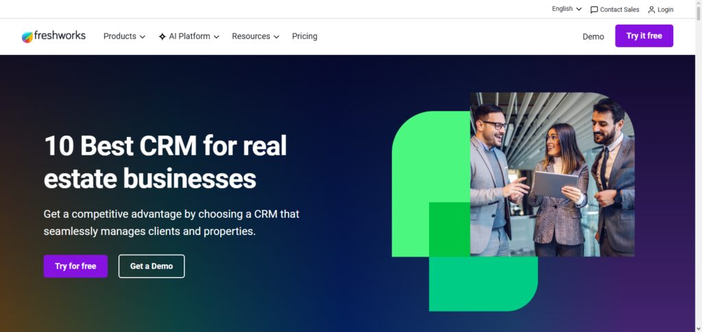 Freshsales Real Estate CRM