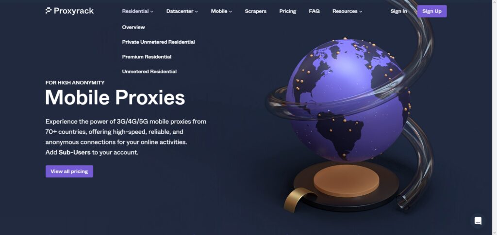 Proxy Mobile Access