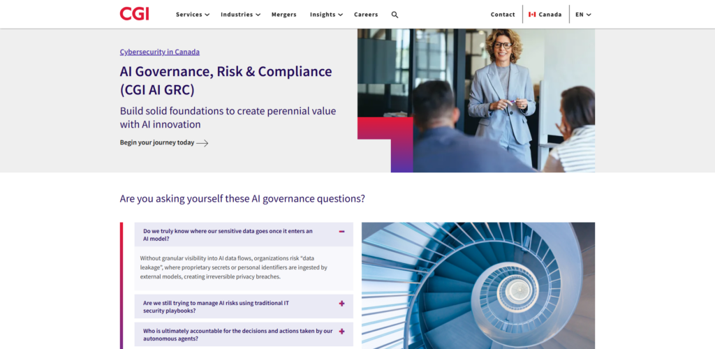 CGI Federal AI Compliance