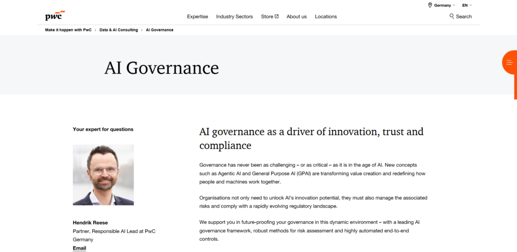  PwC DC AI Governance