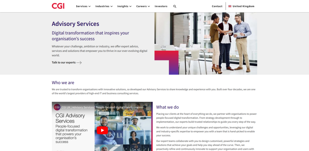 CGI UK Advisory
