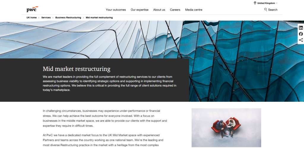 PwC UK Mid‑Market Advisory