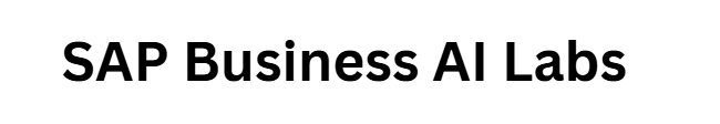SAP Business AI Labs