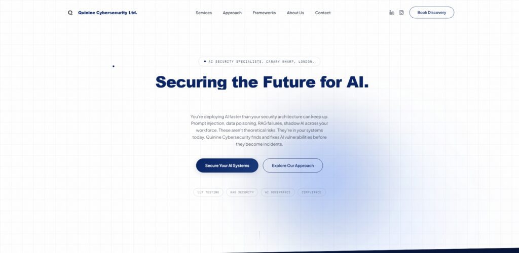 Quinine Cybersecurity (AI Security Division)