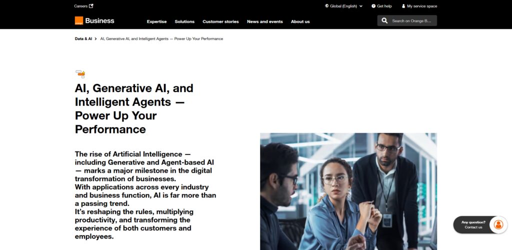 Orange Business Services AI Unit