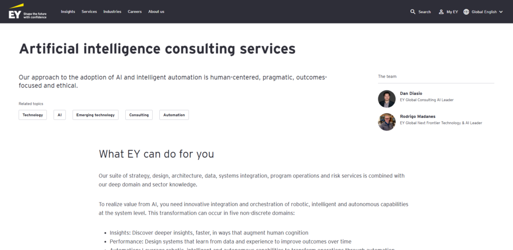 10 Top French Conversational AI Consultancies for OpenAI 7 EY France AI Consulting