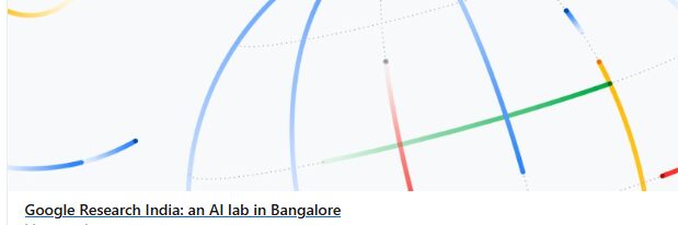Google Bengaluru (Google Research India)