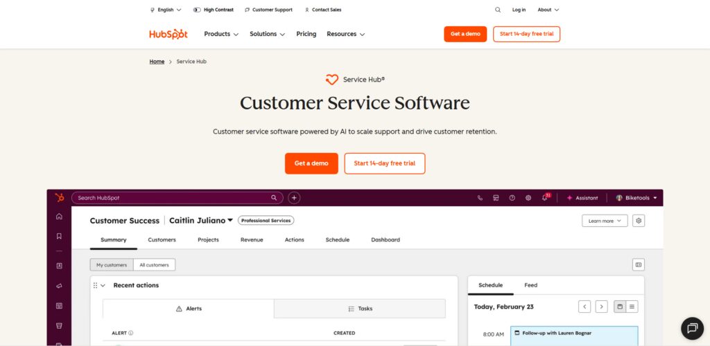HubSpot Service Hub