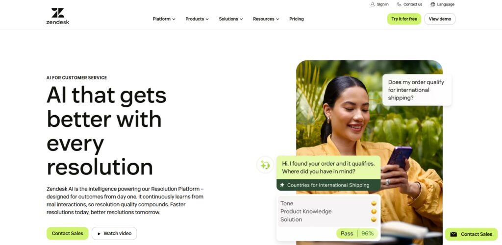 Zendesk AI