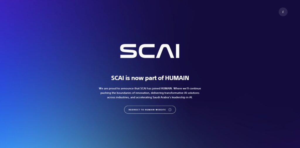 Saudi Company for Artificial Intelligence (SCAI)