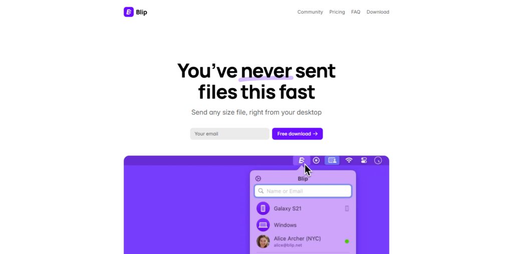 Take Blip