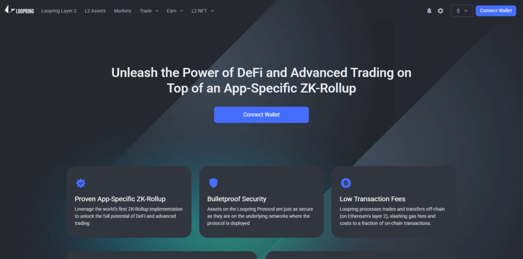 Loopring – ZK Proof Exchanges for Verifiable Asset Audits