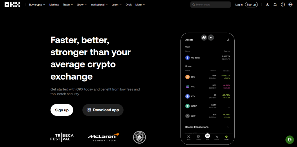 10 Best Autonomous Crypto Brokerages with Risk AI 5 OKX
