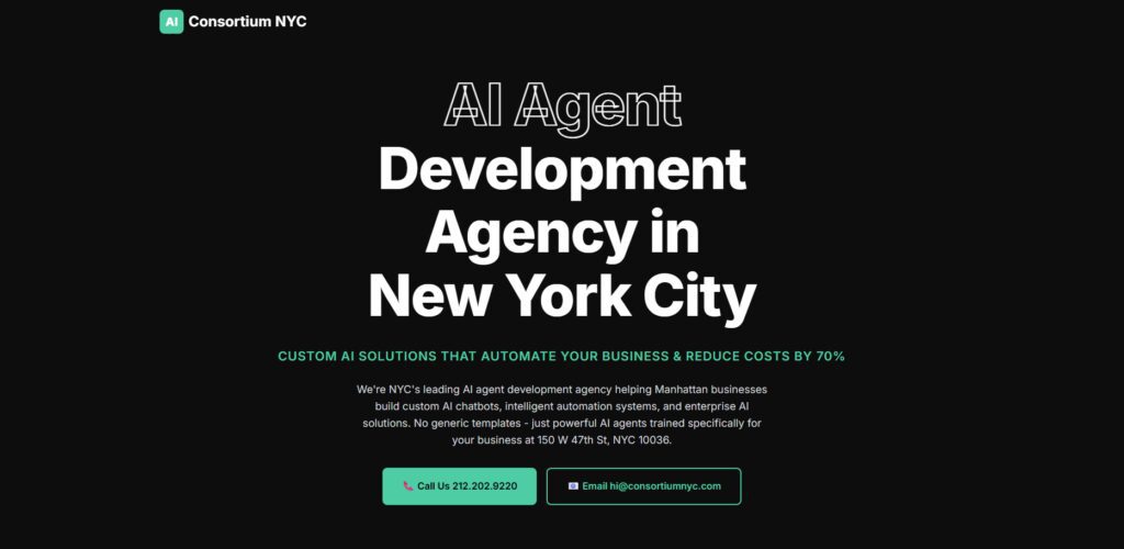 Consortium NYC AI Agent Development