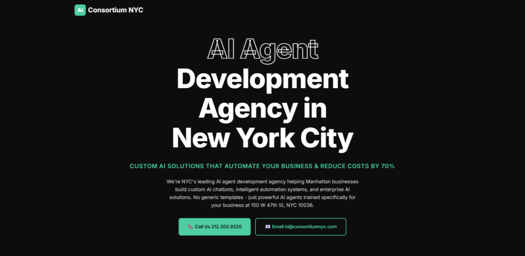 Consortium NYC AI Agent Development