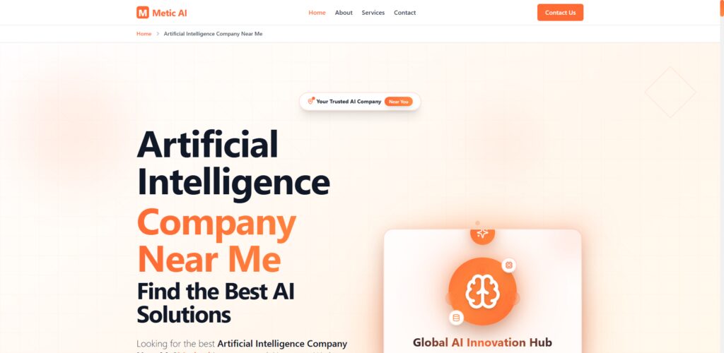 Metic.ai New York AI Services