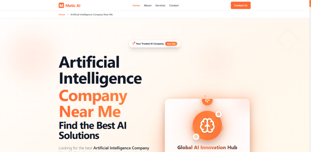 Metic.ai New York AI Services