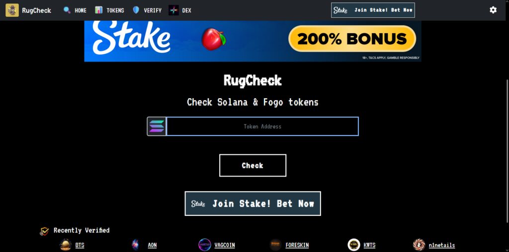 10 Best Meme Coin Scanners for Early Liquidity Pools 11 RugCheck (Solana)