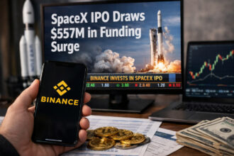 Binance Wallet SpaceX IPO Draws $557M in Funding Surge