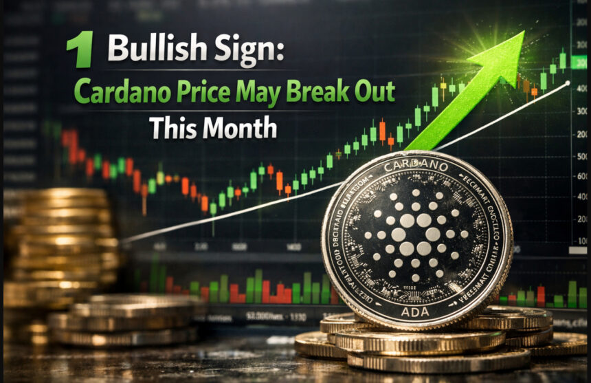 1 Bullish Sign Cardano Price May Break Out This Month