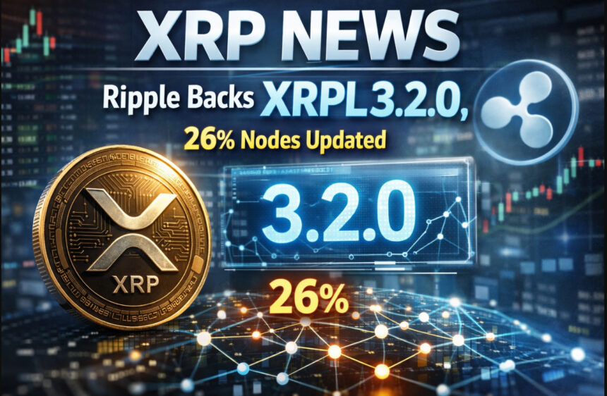 XRP News: Ripple Backs XRPL 3.2.0, 26% Nodes Updated