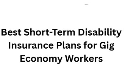 10 Best Short-Term Disability Insurance Plans for Gig Economy Workers