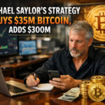 Michael Saylor’s Strategy Buys $35M Bitcoin, Adds $300M