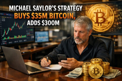 Michael Saylor’s Strategy Buys $35M Bitcoin, Adds $300M