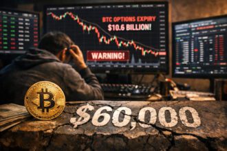 Bitcoin Holds Fragile $60K Floor Before $10.6B Expiry