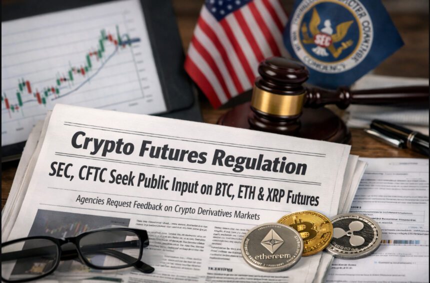 SEC, CFTC Seek Public Input on BTC, ETH & XRP Futures