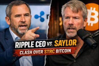 Ripple CEO Brad Garlinghouse Slams Saylor Over STRC Bitcoin