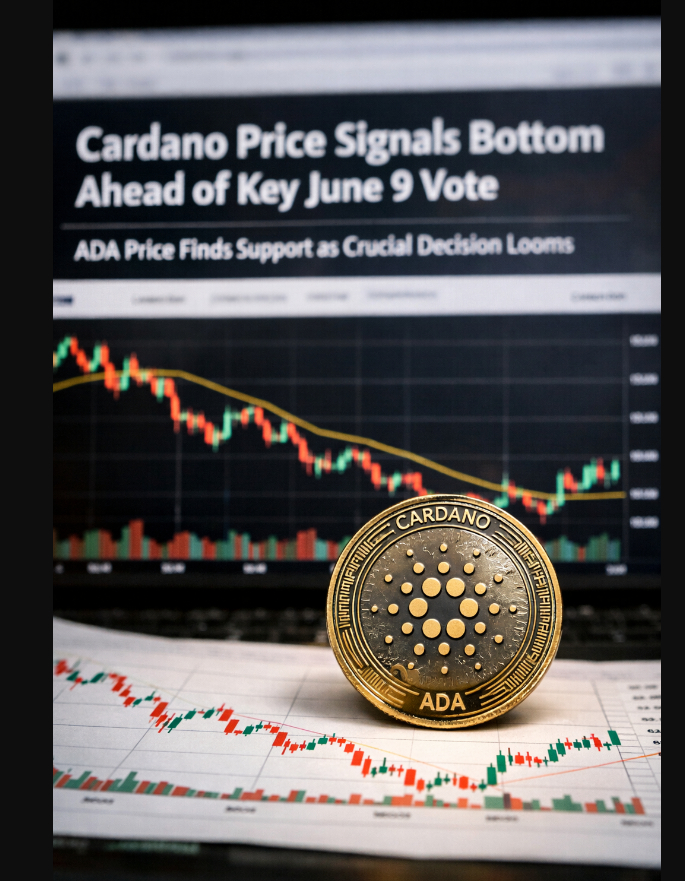 Cardano Price Signals Bottom Ahead of Key June 9 Vote