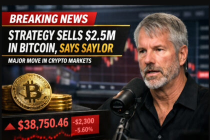 BREAKING: Strategy Sells $2.5M in Bitcoin, Says Saylor