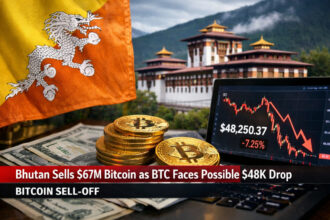 Bhutan Sells $67M Bitcoin as BTC Faces Possible $48K Drop