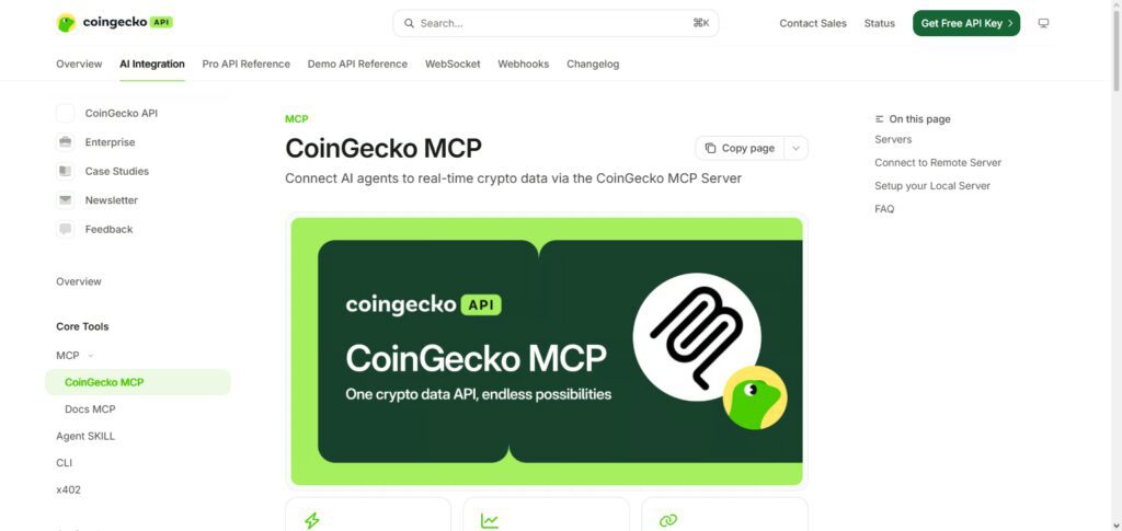 CoinGecko MCP