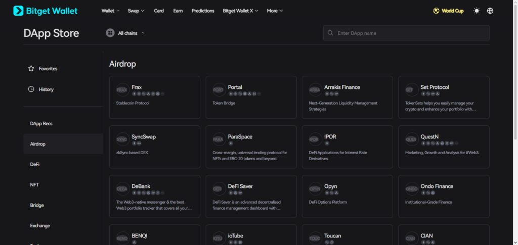 Bitget Airdrops